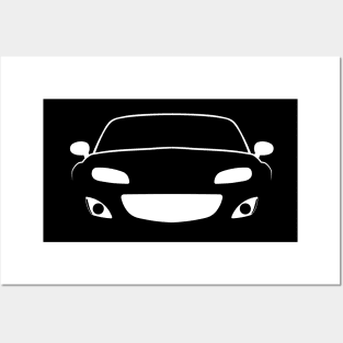 Mazda MX-5 Miata (NC) Face Posters and Art